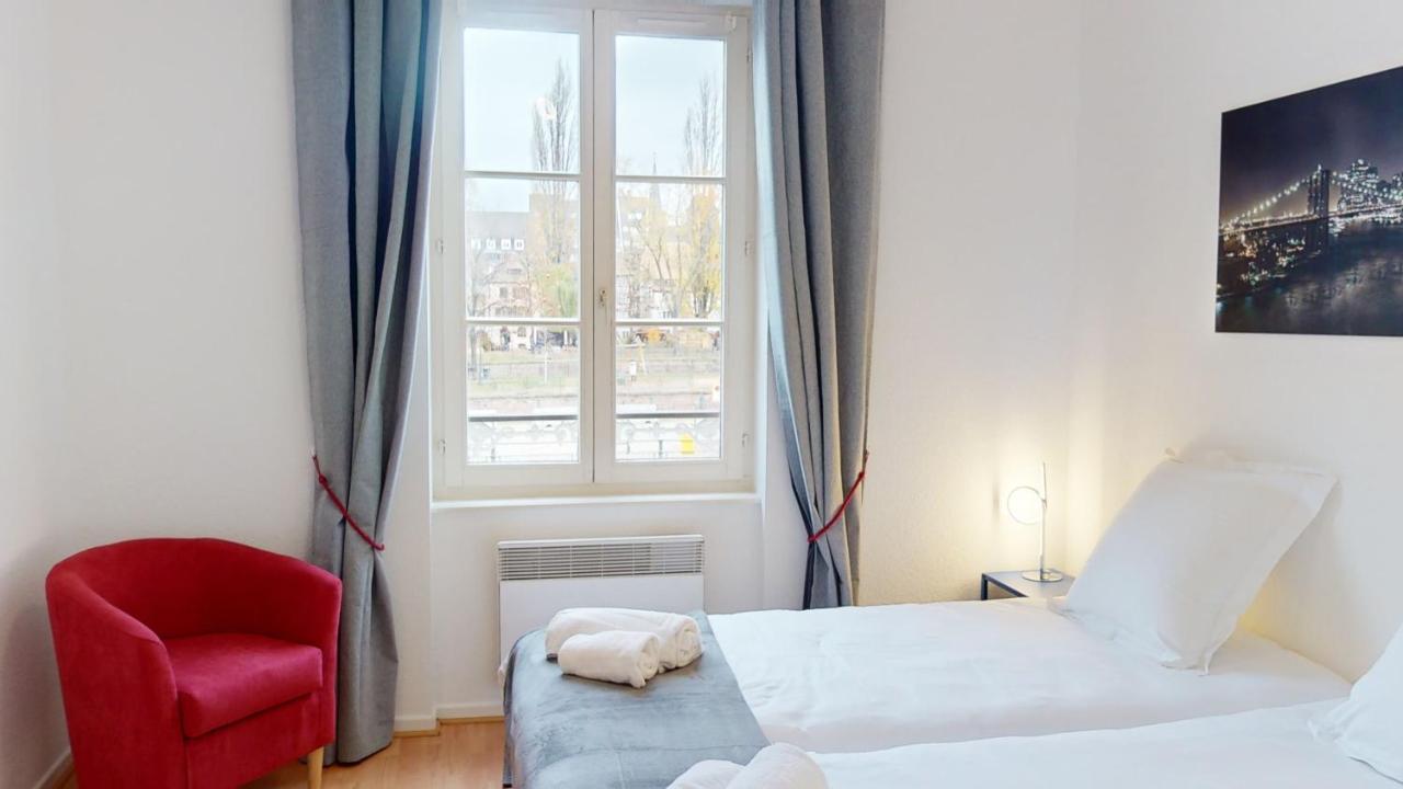 Apartmán Au Bord De L'Eau Štrasburk Exteriér fotografie