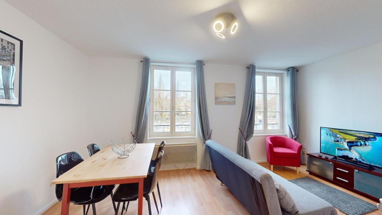 Apartmán Au Bord De L'Eau Štrasburk Exteriér fotografie
